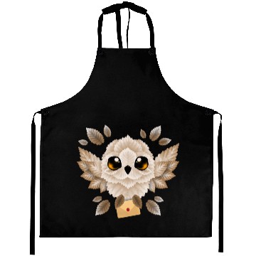 Discover owl mail of leaves Aprons