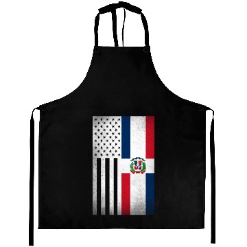 Discover Dominican Republic Design for Dominican Americans Aprons