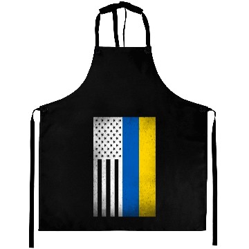 Discover Ukraine Design for proud Ukrainian Americans Aprons