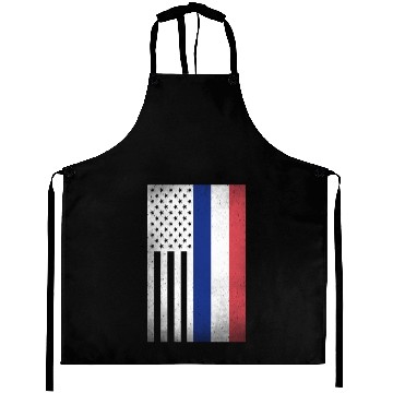 Discover France Design for proud French Americans Aprons