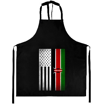 Discover Kenya Design for proud Kenyan Americans Aprons