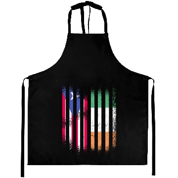 Discover Puerto Rico Flag Ireland Grown Flags Stripes Aprons