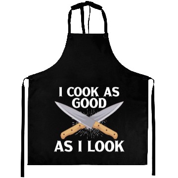 Discover Chef Cook Kitchen Restaurant Knives Cookout Aprons