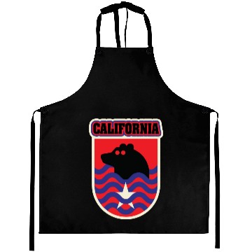 Discover US States CALIFORNIA Aprons