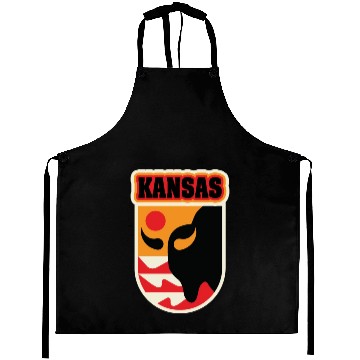 Discover US States KANSAS Aprons