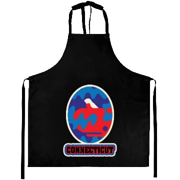 Discover US States CONNECTICUT Aprons