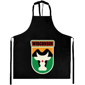 Discover US States WISCONSIN Aprons