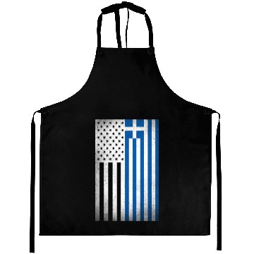 Discover Greece Design for proud Greek Americans Aprons