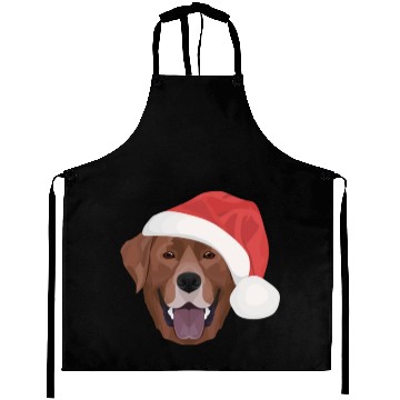 Discover Labrador Merry Christmas Aprons