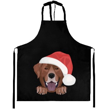 Discover Labrador Merry Christmas Aprons