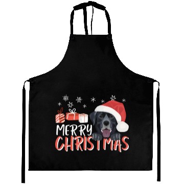 Discover Labrador Merry Christmas Aprons