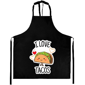 Discover I Love Tacos Aprons