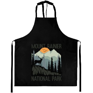 Discover Mount Rainier National Park Mountains Deer Aprons