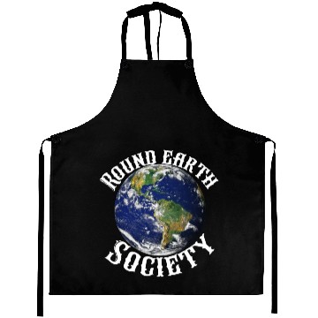 Discover Round earth society Aprons