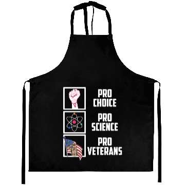 Discover Pro Choice Pro Science Pro Veterans Liberal Democr Aprons