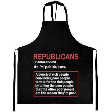 Discover Anti Republicans Definition - Democrat Liberal Aprons