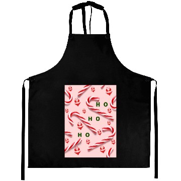 Discover Funny Christmas Candy Canes Aprons