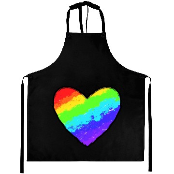 Discover love rainbow pride Aprons