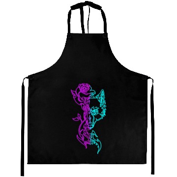 Discover Wolf and Rose Aprons