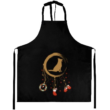 Discover dog dreamcatcher Christmas German Shepherd Aprons