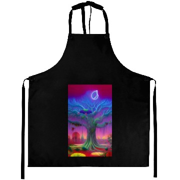 Discover Neon Magic tree Aprons