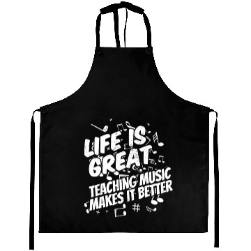 Discover Music Teacher Aprons