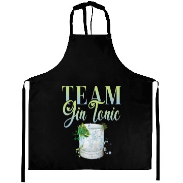 Discover Team Gin Tonic Cocktail for Bartender Aprons