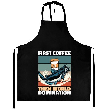 Discover Catfish Fishing Coffee Aprons