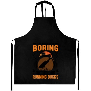 Discover Running Duck Gift Bottle Aprons
