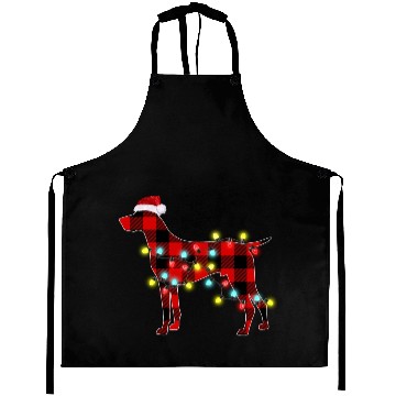Discover German Shorthaired Pointer Christmas Dog Lover Aprons