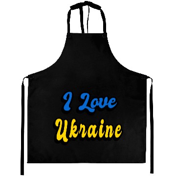 Discover I love Ukraine Aprons