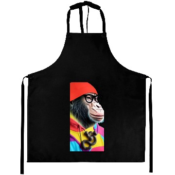 Discover MONKEY Sticker Aprons