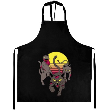Discover Angry zombie cats Angry zombie cats quote inspirat Aprons