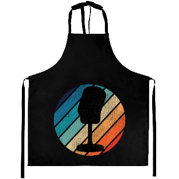 Discover Karaoke Singer Microphone Vocalist Aprons