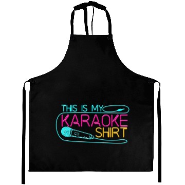 Discover Karaoke Singer 80s Retro This Is Aprons