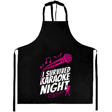 Discover Karaoke Singer I Survived Karaoke Aprons