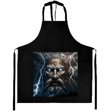 Discover Portrait of Zeus Aprons