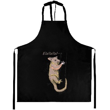 Discover Funny Opossum, Opossum EWWW Aprons
