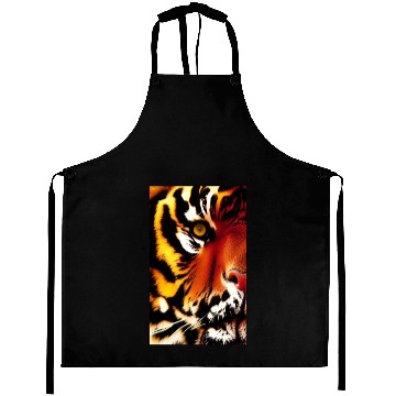 Discover Tiger face Aprons