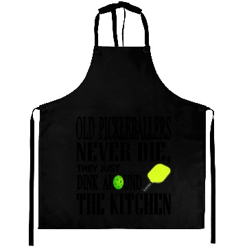 Discover Funny Pickleball Saying Aprons
