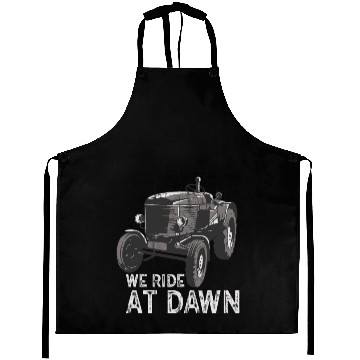 Discover We Ride At Dawn Dad Lawn Mower Make Laugh Day Yard Aprons