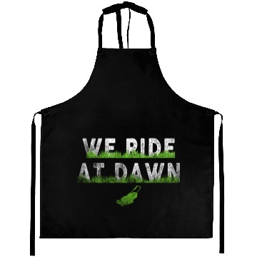 Discover We Ride At Dawn Dad Lawn Mower Make Laugh Day Yard Aprons