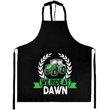 Discover We Ride At Dawn Dad Lawn Mower Make Laugh Day Yard Aprons