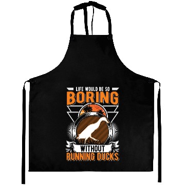 Discover Running Duck Gift Bottle Aprons
