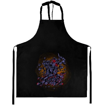 Discover Iron Neon Bird Aprons
