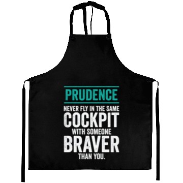 Discover Prudence Wisdom Quotes Pilot Philosophy Aprons