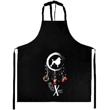 Discover dog dreamcatcher Christmas Poodle Aprons