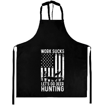 Discover Let's Go Deer Hunting Deer Hunter Aprons