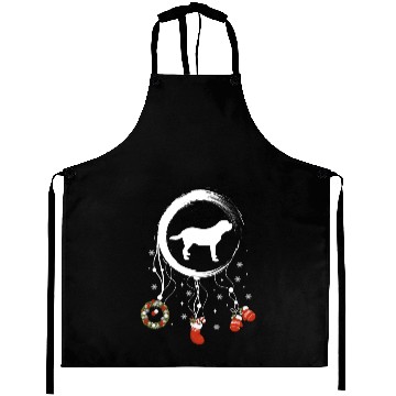 Discover dog dreamcatcher Christmas Saint Bernard Aprons