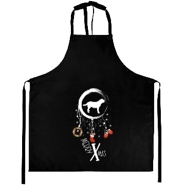 Discover dog dreamcatcher Christmas Saint Bernard Aprons